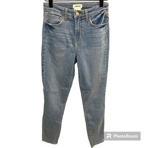 L’AGENCE Light Wash Skinny Jean Size 26 EUC I0285